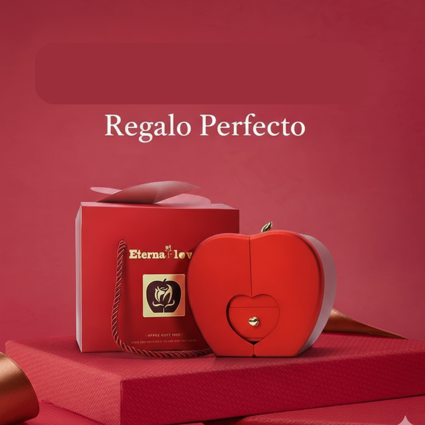 Rosa Eterna + Collar 'Te Amo': El Regalo Perfecto 🌹💖